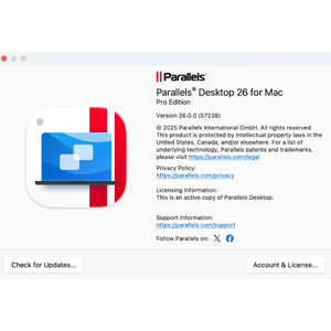 Licence à vie <span class=keywords><strong>standard</strong></span> Parallels Desktop 26 pour Mac, Windows sur machine virtuelle Mac, activation 100 % en ligne - Product Image 2