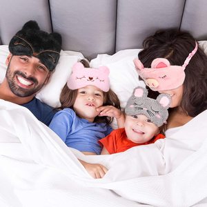 <span class=keywords><strong>Antifaz</strong></span> de Peluche para Dormir con Diseño de Animales Adorables para Niñas, <span class=keywords><strong>Antifaz</strong></span> Suave, <span class=keywords><strong>Antifaz</strong></span> de Conejos Rosados, Cerditos Adorables, Unicornios - Product Image 6