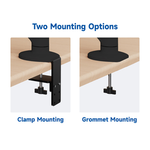 Nhà Máy Bán buôn Màn hình kép khí mùa xuân bàn gắn khung màn hình đứng cho 17-32 inch máy tính và máy tính xách tay màn hình - Product Image 5