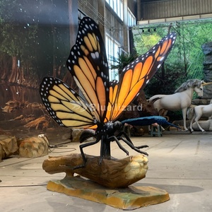 Insectos animales animatrónicos de alta calidad de jardines botánicos modelo de mariposa colorida a la venta - Product Image 1