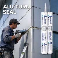 JUNBOM 9800 Mastic silicone structurel résistant aux UV pour structures métalliques, fourniture en gros, durcissement neutre, collage de verre RTV, OEM