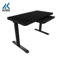 AOKE colonne de levage bureau de levage électrique de travail réglable bureau de support de bureau réglable