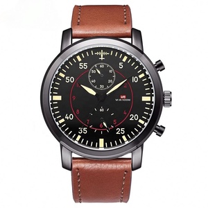 Montre à quartz élégante pour homme OEM ODM avec bracelet en nylon vert, petits cadrans décoratifs, montre-bracelet décontractée pour le sport et les activités de plein air - Product Image 2
