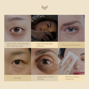 Crema Vegana Anti-Hinchazón para Ojos al por Mayor en Línea con Ácido Hialurónico y Vitamina C Natural para Hidratar las Ojeras y Bolsas de los Ojos - Product Image 2