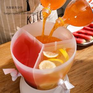Cold <b>water</b> bottle with spout for refrigerator, tea kettle, household lemon <b>water</b> bottle, sealed cool <b>water</b> bucket for summer use - Product Image 3