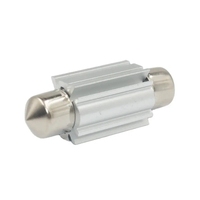 CAR-REFINE Nouveau 6SMD 3030 LED Ampoules Festoon 29mm 31mm 36mm 39mm 41mm Dôme Plafonniers Canbus Liseuses DC12V