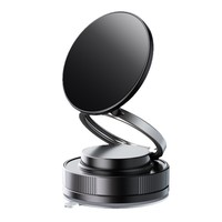 Support Téléphone Portable Magnétique Pliable à Ventouse Rotative à 360 Degrés Pour Maison, Bureau, Voiture, Mur, Salle de Bain, Écran, Tableau de Bord, Fenêtre