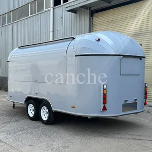 Camion de restauration mobile de type chariot à hot-dogs, conforme aux normes européennes, à vendre - Product Image 1