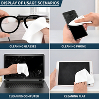 Chiffonnette à lunettes en microfibre personnalisable avec logo, haute qualité, prix bas, commande en gros, promotion OEM, offre spéciale Cambodge