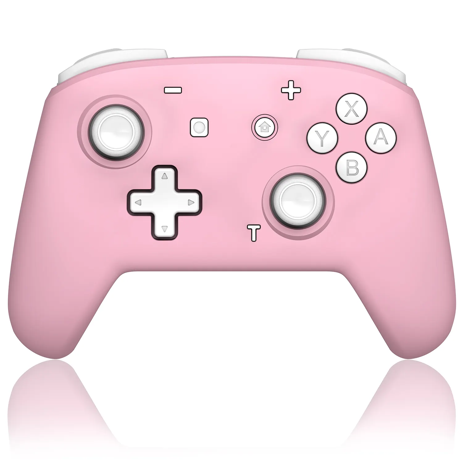 Gamepad new design for ps4 ps5 game console girl pink white shell true wireless game gamepad ns switch pro