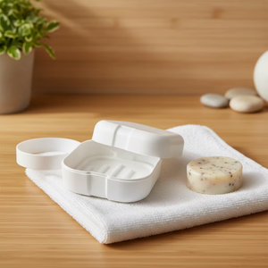 Boîte de rangement de <span class=keywords><strong>savon</strong></span> en bambou de forme carrée naturelle avec couvercle étui de rangement de barre de shampooing de <span class=keywords><strong>voyage</strong></span> durable <span class=keywords><strong>pour</strong></span> salle de bain cuisine - Product Image 3