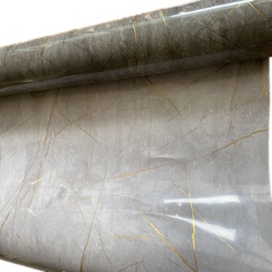 Độ bóng cao Đá Cẩm Thạch PVC trang trí phim cuộn cho chân không màng cách nhấn - Product Image 4