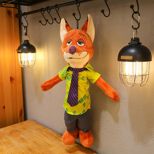 Peluche de zoo 40 cm, poupée <span class=keywords><strong>renard</strong></span> Nick, lapin Judy, jouets en peluche, cadeau pour enfants, poupée pour machine à griffes - Product Image 3