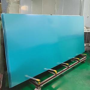 Feuilles acryliques de couleur unie, bleu clair brillant, 1/8 po - Product Image 1