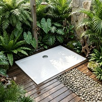 Bak Mandi Akrilik Murah / Tray / Pan / Tinggi 40mm untuk Penggunaan Kamar Mandi dari Cina dengan Sertifikat CE 800x1400x40MM