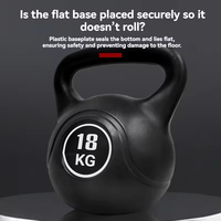 Kettlebell Relleno de Arena, Directo de Fábrica OEM, Colorido, de PVC, para Entrenamiento en Casa, Equipo de Ejercicio para Fortalecimiento Muscular Femenino
