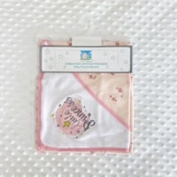 Bath Hooded Towels 100% Cotton Hooded Baby Towels for Newborns Baby Towel with Hood 0-6M