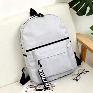 Unisex Large Capacity Multifunctional Student Leisure <b>Backpack</b> Fashionable Junior School Travel Bag with Letter Pattern - Product Image 2
