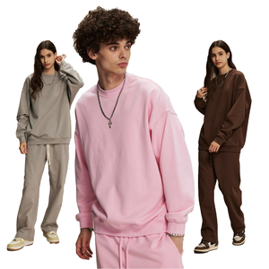 Sweat-shirt à capuche en molleton épais 480 g/m² personnalisable OEM pour homme, style streetwear, coupe oversize, automne - Product Image 1