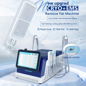 เครื่องลดไขมันและกระชับสัดส่วนแบบแช่แข็ง Cryo+EMS สองประสิทธิภาพ |   การรักษาด้วยการใช้งานอิสระพร้อมกันแบบสี่หัวจับ - Product Image 4