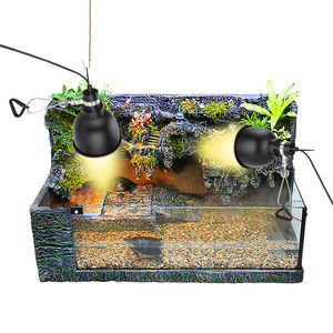 Lampe chauffante pour reptiles, tortues et lézards, à fixation par <span class=keywords><strong>pince</strong></span> ou suspendue, DG01 - Product Image 3