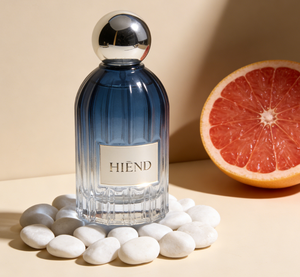 Botella de Perfume de Vidrio de 100ml, Forma Cilíndrica Ovalada, Color Personalizado, con Pulverizador a Presión y Decoración en la Superficie, Venta al Por Mayor - Product Image 3