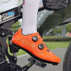 Zapatillas de Ciclismo MTB con Bloqueo para Mujer, Zapatillas de Ciclismo de Carretera y Montaña para Hombre - Product Image 4