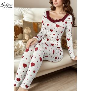 P154 pigiama in seta modale 2 pezzi Set di vestaglie stampate pigiama da donna in raso personalizzato per vendita all'ingrosso di accappatoi Plus Size - Product Image 2