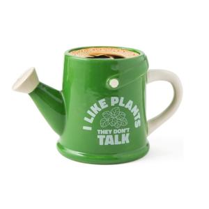 Arrosoir pour plantes Tasse à café en céramique avec citation de jardinage amusante Cadeau idéal pour les parents de plantes et les amateurs de jardin - Product Image 1