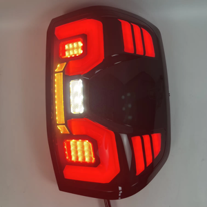 YBJ accessoires de voiture pour <span class=keywords><strong>Ford</strong></span> Ranger WILDTRAK T9 2022 2023 2024 arrière DRL frein feu de recul clignotant feu arrière - Product Image 5