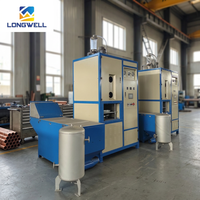 Machine d'expansion pré-épanouilleuse de mousse perdue EPS Longwell avec moteur et pompe, haute performance, pour la fabrication de billes d'EPS pour le moulage