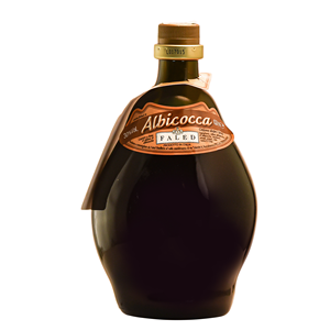 Liqueur à 30% d'alcool de fabrication italienne, de haute qualité, saveur d'abricot, liqueur de fruit de la quince, liqueur d'albicocca, produit traditionnel FALED - Product Image 1