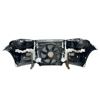 Pare-chocs avant d'occasion de haute qualité pour X5 F15, ensemble complet avec calandre, phares LED, feux antibrouillard et prise d'air en nid d'abeille