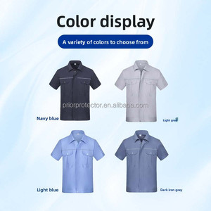 OEM Factory Supply <strong>Custom</strong> Logo Breathable Plus Size Workwear Design Printing Business Uniform Unisex Anti-Wrinkle CE - Product Image 5