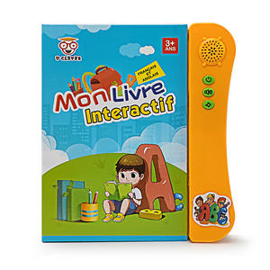 Libro Educativo de Juguete <span class=keywords><strong>para</strong></span> Niños, Libro Eléctrico, Máquina de Aprendizaje de Educación Temprana, Libro de Audio, Aprendizaje de Inglés y Francés - Product Image 1