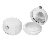 Boîte cosmétique multi-faces en ABS avec pinceau et miroir pour rouge à lèvres, masque pour les lèvres, blush – Marque ODM/OEM