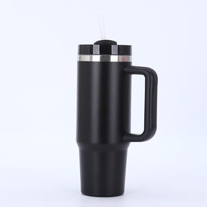 Taza de viaje aislada de segunda generación de 40oz, Pajita con mango de gran capacidad, aspiradora de diseño moderno 304, 6-12 horas de rendimiento térmico - Product Image 4