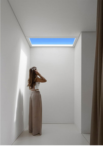 Bảng Đèn Led Điều Khiển <span class=keywords><strong>Wifi</strong></span> Graffiti Thông Minh Đèn Bầu Trời Xanh Đèn Trần Có Thể Điều Chỉnh Độ Sáng Trang Trí Nội Thất Đèn Bầu Trời Xanh Dương - Product Image 5