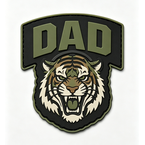 Patch tactique en tissu camouflage 3D brodé sur mesure avec support auto-agrippant thermocollant – Cadeau Fête des Pères pour équipement tactique - Product Image 5