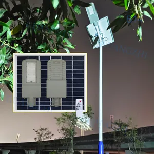 High Working Efficiency High Lumen SMD LED Separated Solar Panel 100W Solar Energy Street Light