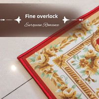Tapis de couloir d'hôtel imprimé en 3D de luxe léger de style européen Tapis complet Impression 3D Tapis commercial pour vivre mur à mur