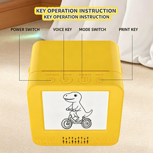 Mini Impresora de Pegatinas GY AI, Juguete Interactivo para Niños, Controlado por Voz, Portátil, Térmico, sin Tinta, Manualidades, para Niños de 3 a 12 Años - Product Image 6