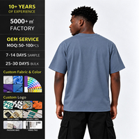 Expédition directe usine, couleur de tissu personnalisée, contrôle qualité strict, marque privée, T-shirt homme pour streetwear