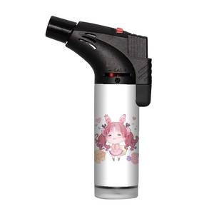 Encendedor de Cigarrillos Recargable, Resistente al Viento, con Logotipo Personalizado, en Caja de Plástico, Portátil, Precio Económico, Venta al Por Mayor, Modelo 2024 - Product Image 5