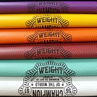 Berbagai pilihan warna 12x24 inci Premium Laserable lembar Leatherette untuk Laser Engraving