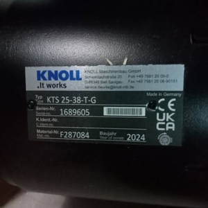 Knoll Screw <b>Pump</b> KTS 50-120-T-G-KB 50 Mm Outlet 1 Hp <b>Electric</b> Three Phase Motor Flange Connection <b>Water</b> Booster <b>Pump</b> - Product Image 3