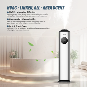 HVAC เครื่องพ่นน้ำมันหอมระเหยสำหรับใช้ในเชิงพาณิชย์เครื่องพ่นน้ำหอมอัตโนมัติทำจากโลหะเย็นแบบพรีเมี่ยม - Product Image 5