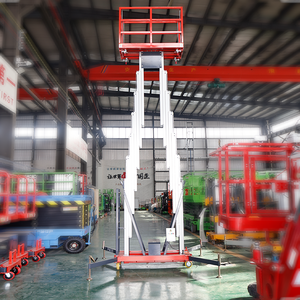 4m-12m Aluminum Alloy Hydraulic <strong>Lifting</strong> <strong>Platform</strong> Mast Vertical Aluminum Alloy Carrier Homo Sapiens <strong>Lifting</strong> <strong>Platform</strong> - Product Image 5