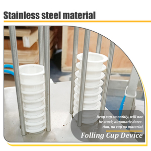 Electric Film Sealing <b>Machine</b> for Yogurt Cups Ice Cream Bowls Plastic Cup Paper Box Aluminum Foil Aluminum Foil Sealing <b>Machine</b> - Product Image 4