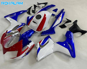 Kit de Carenado Rojo, Blanco y Azul para Honda CBR125R 2002-2006, CBR 125R <span class=keywords><strong>CBR125</strong></span> R 02-06, Piezas de Repuesto para Motocicleta ABS - Product Image 1